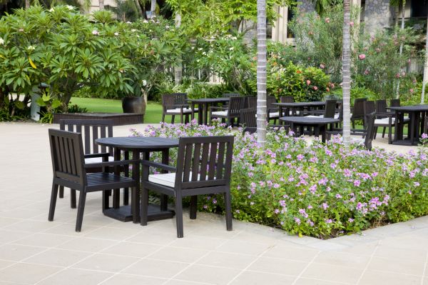 Courtyard Landscaping in Yorba Linda