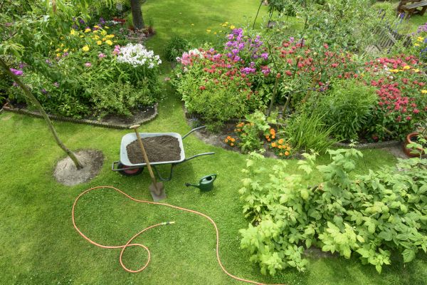 Flower Bed Construction in Yorba Linda