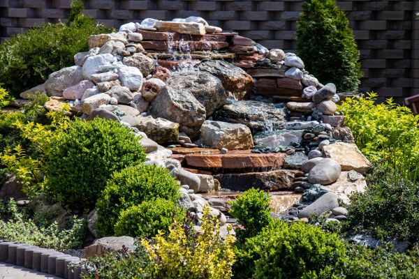 River Rock Landscaping in Yorba Linda