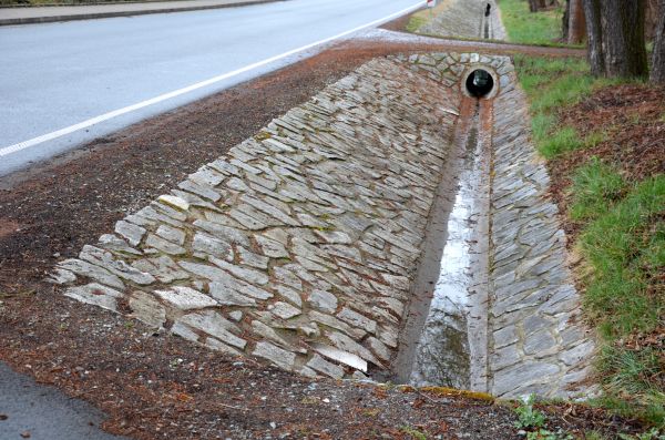 Ditch Landscaping in Yorba Linda