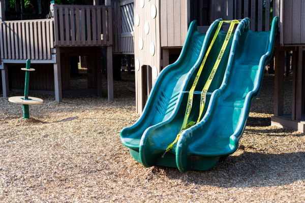 Play Area Mulch Installation in Yorba Linda