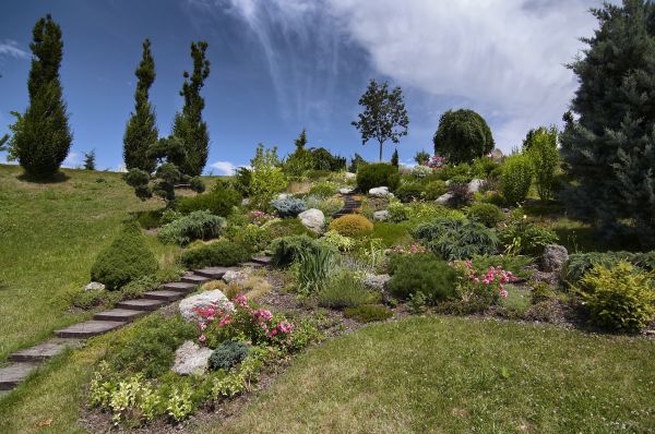 Steep Terrain Landscaping in Yorba Linda