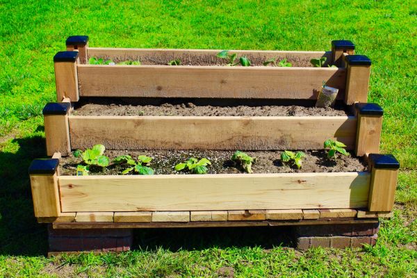Raised Garden Bed Installation in Yorba Linda