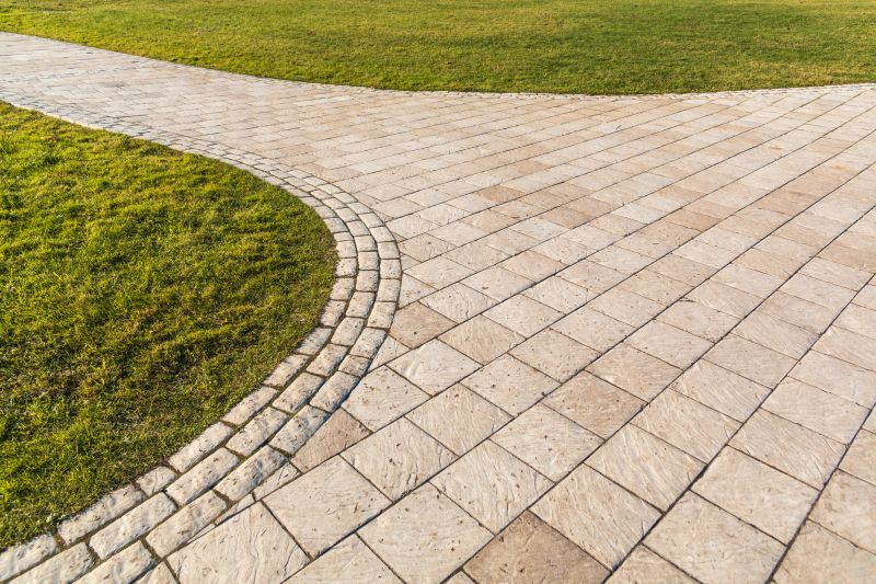 Elegant Paver Pathway